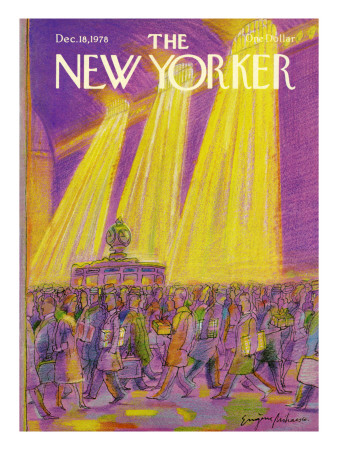 The New Yorker Cover - December 18, 1978 by Eugène Mihaesco Pricing Limited Edition Print image