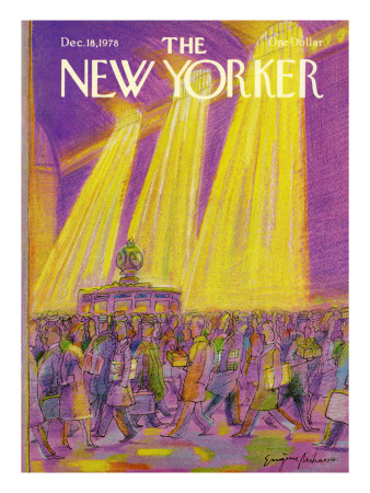 The New Yorker Cover - December 18, 1978 by Eugene Mihaesco Pricing Limited Edition Print image