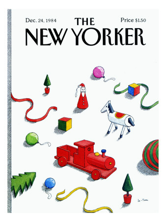 The New Yorker Cover - December 24, 1984 by Pierre Letan Pricing Limited Edition Print image