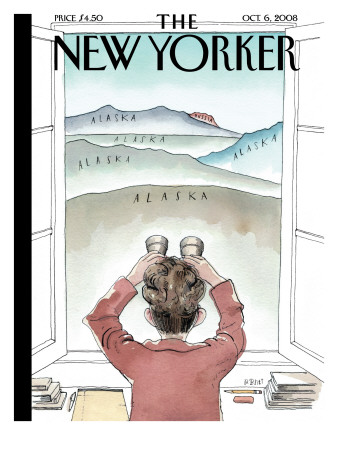 The New Yorker Cover - October 6, 2008 by Barry Blitt Pricing Limited Edition Print image