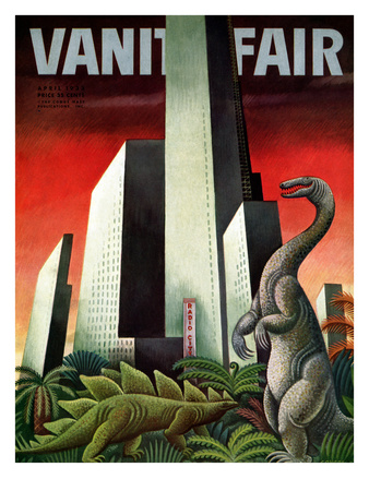 Vanity Fair Cover - April 1933 by Miguel Covarrubias Pricing Limited Edition Print image