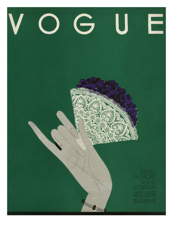 Vogue Cover - May 1932 by Eduardo Garcia Benito Pricing Limited Edition Print image