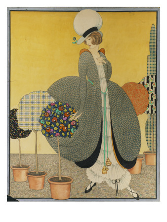 Vogue - February 1914 by Helen Dryden Pricing Limited Edition Print image
