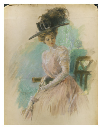 Vogue - May 1908 by Stuart Travis Pricing Limited Edition Print image