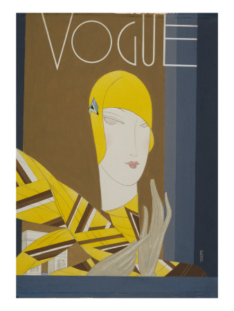 Vogue - October 1928 by Eduardo Garcia Benito Pricing Limited Edition Print image