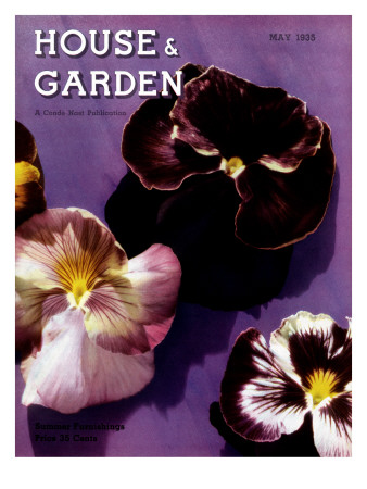 House & Garden Cover - May 1935 by Anton Bruehl Pricing Limited Edition Print image