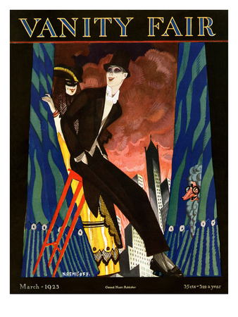 Vanity Fair Cover - March 1923 by Nicholas Remisoff Pricing Limited Edition Print image