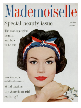 Mademoiselle Cover - June 1959 by Mark Shaw Pricing Limited Edition Print image