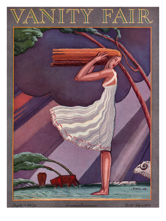 Vanity Fair Cover - April 1926 by Pierre L. Rigal Pricing Limited Edition Print image