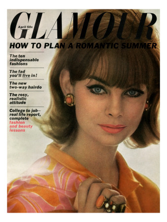 Glamour Cover - April 1963 by David Bailey Pricing Limited Edition Print image
