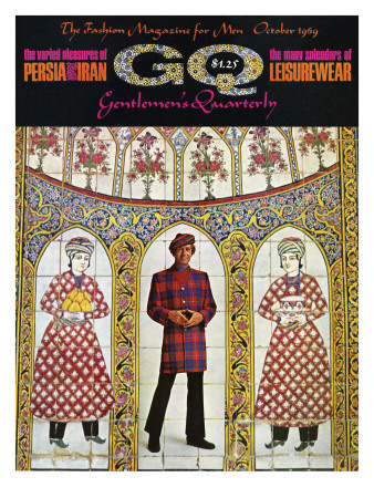 Gq Cover - October 1969 by Leonard Nones Pricing Limited Edition Print image