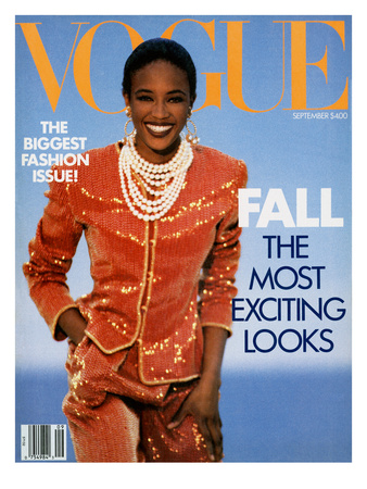 Vogue Cover - September 1989 by Patrick Demarchelier Pricing Limited Edition Print image