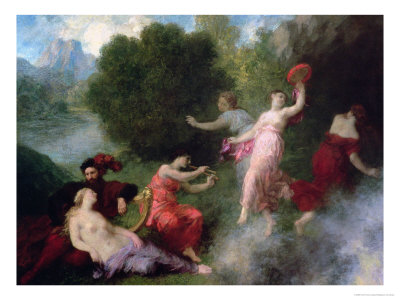 Tannhauser On The Venusberg, 1864 by Henri Fantin-Latour Pricing Limited Edition Print image