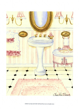 Chic Bath by Chariklia Zarris Pricing Limited Edition Print image