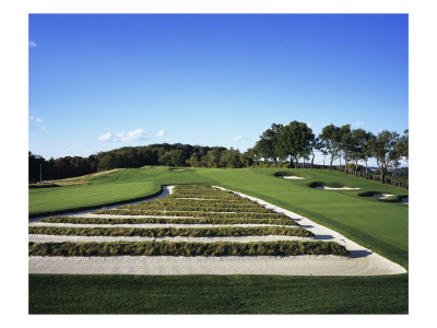 Oakmont Country Club, Hole 3 by Stephen Szurlej Pricing Limited Edition Print image