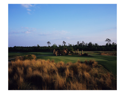 Barefoot Resort And Golf Love Course, Hole 6 by Stephen Szurlej Pricing Limited Edition Print image
