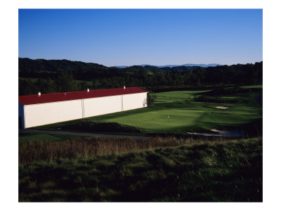 Long Barn, The Olde Farm Golf Club by Stephen Szurlej Pricing Limited Edition Print image