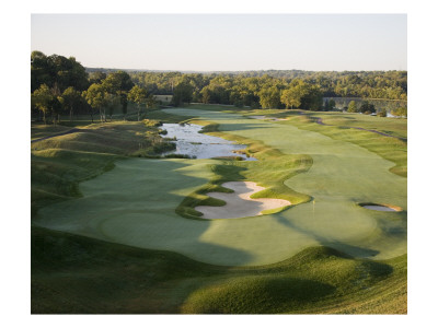 Valhalla Golf Course, Hole 18 by Stephen Szurlej Pricing Limited Edition Print image