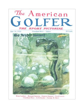 The American Golfer June 14, 1924 by James Montgomery Flagg Pricing Limited Edition Print image