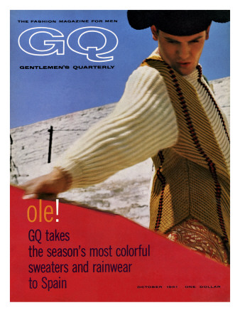 Gq Cover - October, 1961 by Chadwick Hall Pricing Limited Edition Print image