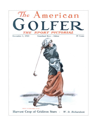 The American Golfer December 1, 1923 by James Montgomery Flagg Pricing Limited Edition Print image