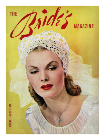Brides Cover - August, 1943 by Wynn Richards Pricing Limited Edition Print image