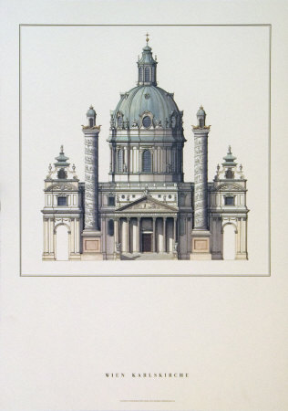 Karlskirche by Wien Pricing Limited Edition Print image