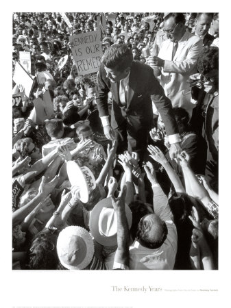 John F. Kennedy During His 1960 Presidential Campaign by Stanley Tretick Pricing Limited Edition Print image