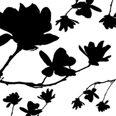 Magnolia Silhouette by Aukya Pricing Limited Edition Print image