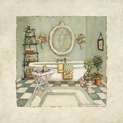 Garden Bath Ii by Charlene Winter Olson Pricing Limited Edition Print image