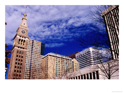 Exterior Of Buildings In City, Denver, U.S.A. by Curtis Martin Pricing Limited Edition Print image
