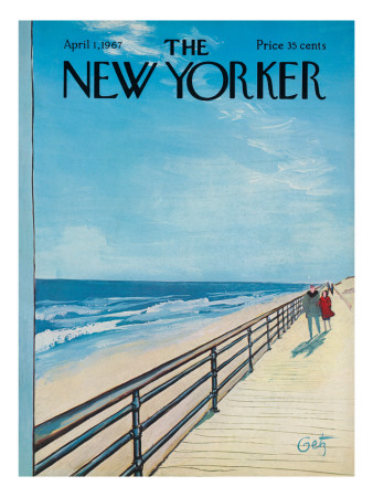 The New Yorker Cover - April 1, 1967 by Arthur Getz Pricing Limited Edition Print image