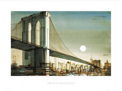 Brooklyn Bridge by Viktor Schreckengost Pricing Limited Edition Print image