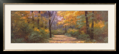 Autumn Road Panel by Diane Romanello Pricing Limited Edition Print image