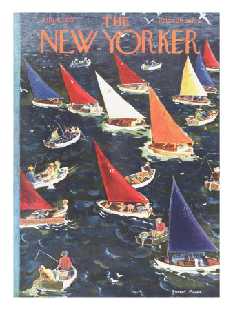 The New Yorker Cover - August 9, 1952 by Garrett Price Pricing Limited Edition Print image