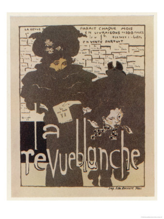 Poster Advertising French Magazine La Revue Blanche by Pierre Bonnard Pricing Limited Edition Print image