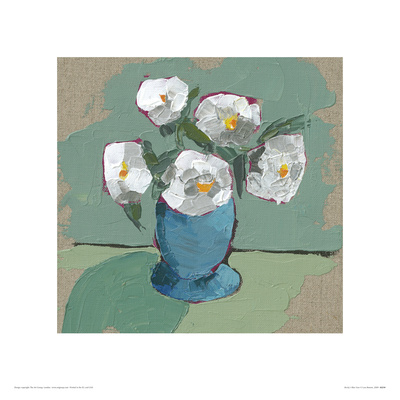 Becky's Blue Vase by Lara Bowen Pricing Limited Edition Print image