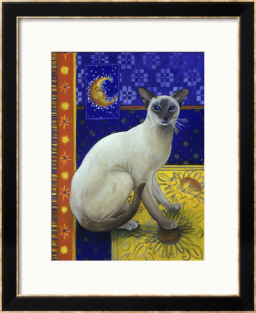 Siamese Cat, Series I by Isy Ochoa Pricing Limited Edition Print image