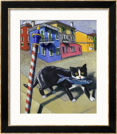 Cat Of Burano (Chat De Burano) by Isy Ochoa Pricing Limited Edition Print image