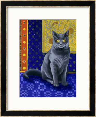 Chat Chartreux, Series I by Isy Ochoa Pricing Limited Edition Print image