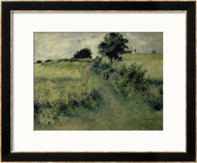Two People In A Field by Pierre-Auguste Renoir Pricing Limited Edition Print image