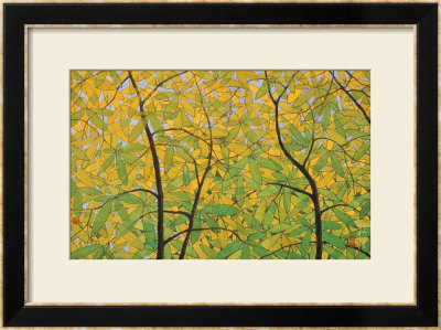 The Spring Of Dita Bark Trees by Chingkuen Chen Pricing Limited Edition Print image