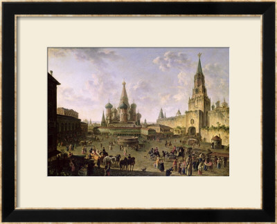 Red Square, Moscow, 1801 by Fedor Yakovlevich Alekseev Pricing Limited Edition Print image