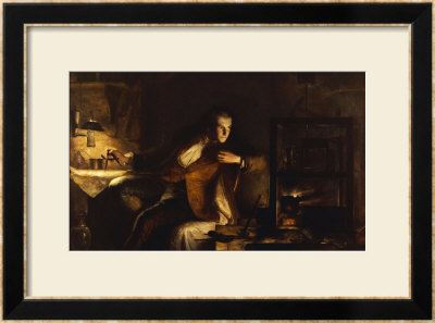 James Watt With The Newcomen Engine by Lauder Lauder Pricing Limited Edition Print image