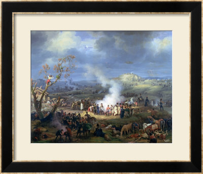 Napoleon (1769-1821)And A Bivouac On The Eve Of The Battle Of Austerlitz, 1St December 1805, 1808 by Louis Lejeune Pricing Limited Edition Print image