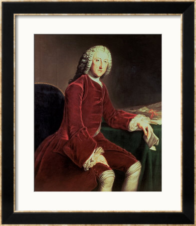 William Pitt The Elder, Later 1St Earl Of Chatham by William Hoare Pricing Limited Edition Print image