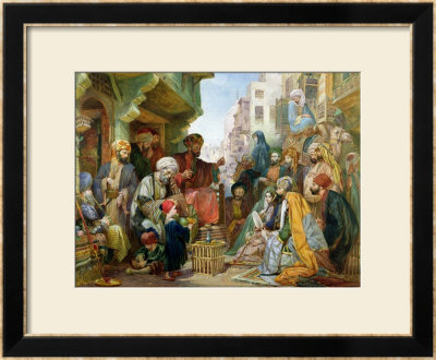 A Street In Cairo by John Frederick Lewis Pricing Limited Edition Print image