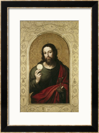 Christ With The Host by Juan Juanes Pricing Limited Edition Print image