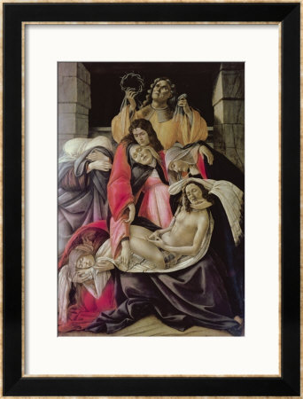 Lamentation Over Dead Christ (Poldi Pezzoli Pieta) by Sandro Botticelli Pricing Limited Edition Print image
