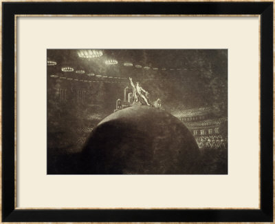 Satan Presiding At The Infernal Council by John Martin Pricing Limited Edition Print image